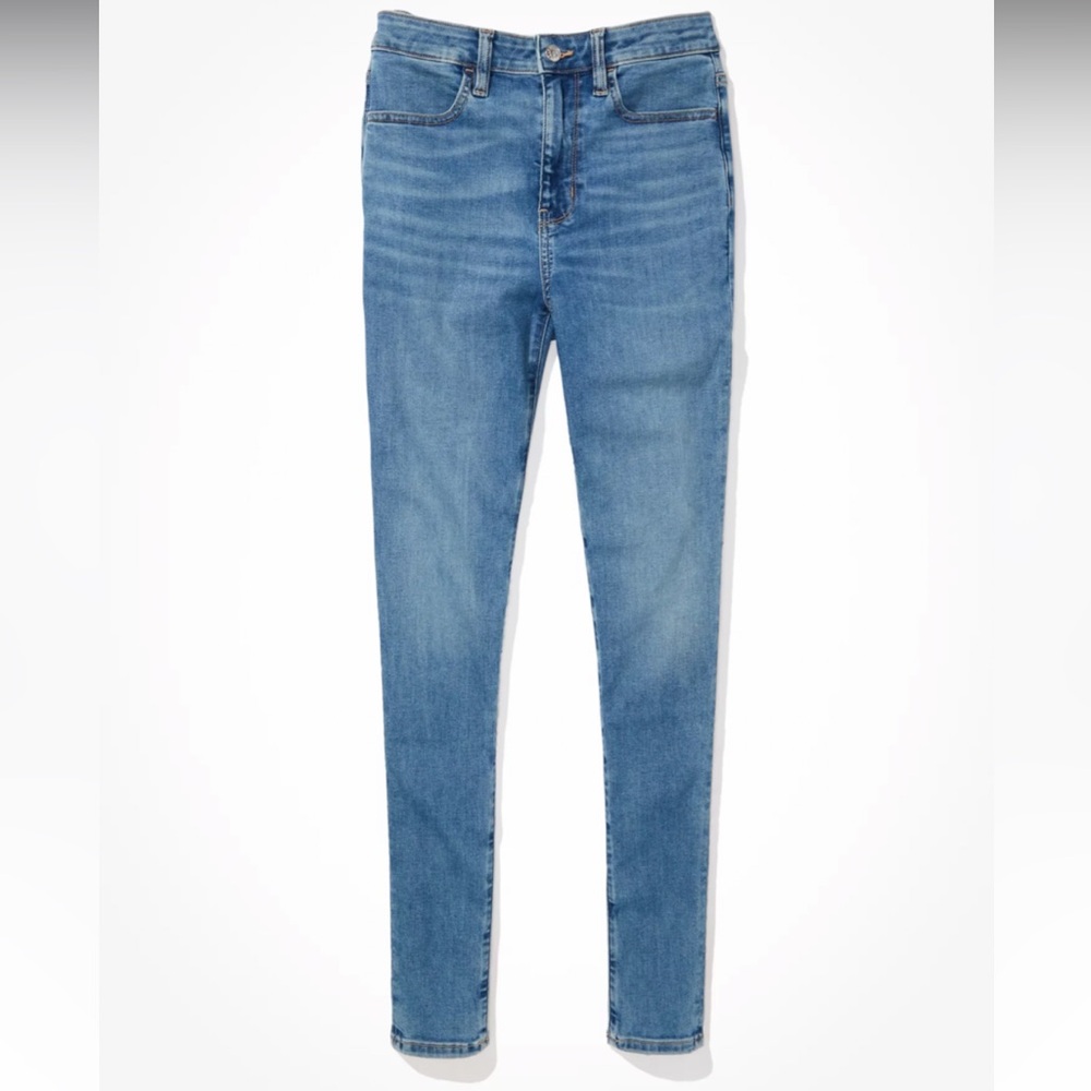 BNWT American Eagle Outfitters Next Level Stretch Super High Rise Jeggings - 00